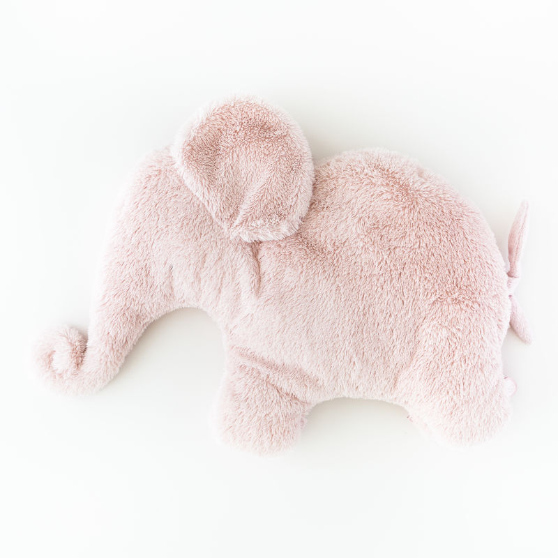  oscar léléphant peluche rose 50 cm 